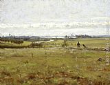 Hans Anderson Brendekilde Early Morning over the Marsh painting